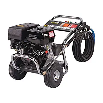 Karcher HD 3.8/35 P Liberty Cold Water Pressure Washer, Liberty Cart Design, 3.8 GPM, 3,500 Operating Pressure, Black/Chrome