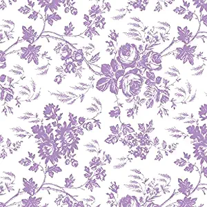 Con-Tact Brand Creative Covering Adhesive Vinyl for Lining Shelves and Drawers, Decorating and Craft Projects, 18" x 60', Toile Lavender