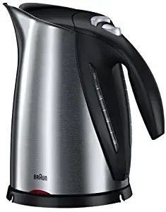 OVERSEAS USE ONLY Braun WK600 2200-watt Water Kettle, WILL NOT WORK IN USA/CANADA OUTLETS, 220VOLT
