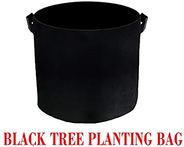 Round Planter-Fabric Rsed Garden Bed 40 Gallons Round Planting Contr Grow Bags Breathab Felt Fabric Planter Pot for Plants Nursery Pot