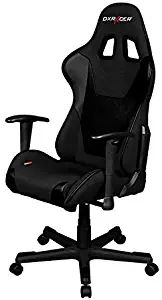 DXRacer DX Racer FD101/N Black Racing Bucket Seat Office Chair Gaming Ergonomic with Lumbar Support