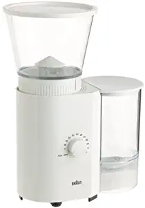 Braun KMM30 Coffee/Espresso Mill, White