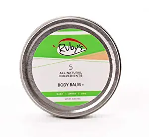 Anti- Chaffing Sports Wax Created by Ironman Champ | Ruby's Lube | All Natural and Made in USA | Water and Sweat Resistant | Blister Prevention | Formulated by a 7 Time Ironman Winner - 4 oz