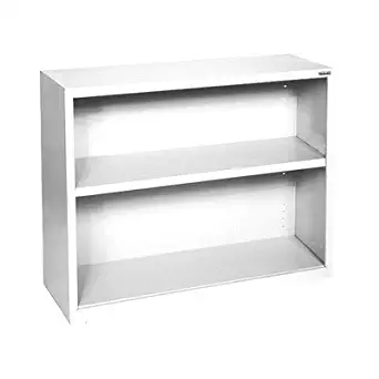 Sandusky Lee BA20341242-22 Elite Series Welded Bookcase, 13" x 42" x 34.5", White