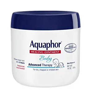 Aquaphor Baby Advanced Therapy Healing OintmentSkin Protectant, 14 Ounce, (3 Pack)