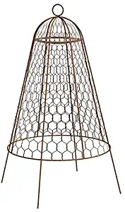 BestNest Bulk Buy of 12 Panacea 83280 Rustic Wire Garden Cloches, 20" H Each