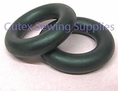 Cutex (TM Brand Bobbin Winder Rubber Ring - Standard #15287 - Pack of 2 Fits Singer Brother