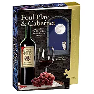 Classic Mystery Jigsaw Puzzle - Foul Play & Cabernet