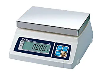 Penn Scale - CAS - SW Series Portion Control Portable Digital Food Scale - NTEP Certified - SW-20-20lb (10000 Grams) Weight Capacity