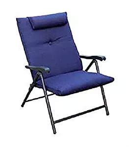 Prime Products 13-3372 Blue Prime Plus Folding Chair