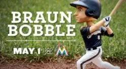 Ryan Braun Brewers Bobblehead