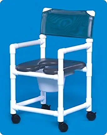 Innovative Products Unlimited VLOF17P Standard Line Open Front Soft Seat Shower Chair Commodes by Innovative Products Unlimited