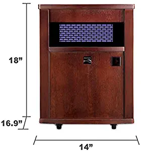 Kenmore Infrared Portable Rolling Room Heater 4000 Series 95379