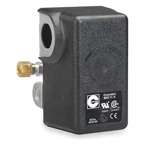 Pressure Switch, Diaphragm, 40 to 175 Psi