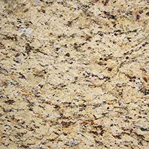 Instant Granite Venetian Gold/Santa Cecilia Counter Top Film 36" x 72" Self Adhesive Vinyl Laminate Counter Top Contact Paper Faux Peel and Stick Self Application