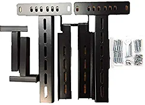 Reverie 3E Series, 4M, 5i, R400HT/450HT, or Reverie Produced Purple/Lucid Powerbase or Serta Motion Select Headboard Brackets for Adjustable Beds