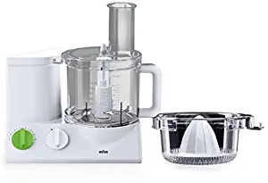 Braun FP3020WH TributeCollection Food Processor, 220-volt (Not for USA - European Cord), 12-Cup, White