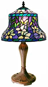 Tiffany-style Sunflower Accent Table Lamp