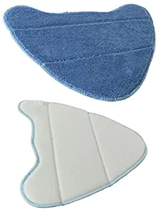 Spares2go Microfibre Cleaning Pads for Vax S7 S7-A S7-A+Total Home Duet Master Steam Cleaner Mops