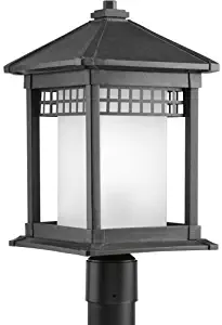 Progress Lighting P6400-31 Merit Collection 1-Light Post Lantern, Black