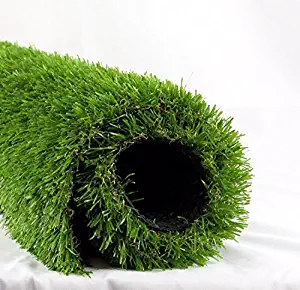 ALTRUISTIC 24inchx20inch Premium Artificial Drainage Holes & Rubber Backing Synthetic Extra-Heavy & Soft Pet Turf Fake Grass for Dogs or Outdoor Décor, 20" x 24"/3.3 sq. ft, Green