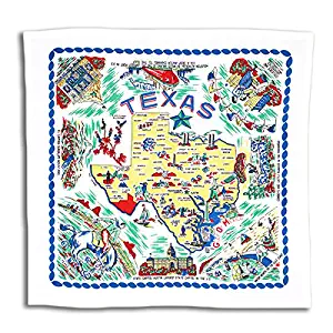 New Design! Texas State Map Kitchen Towel