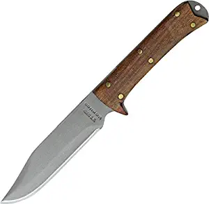 Condor Tool & Knife, Lifeland Hunter Knife, 4-1/2in Blade, Hardwood Handle with Sheath (Renewed)