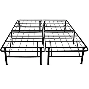 Classic Brands Hercules Heavy-Duty 14-Inch Platform Metal Bed Frame | Mattress Foundation, Full