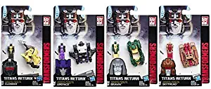 Transformers Titans Return Titan Masters Wave 2 - Apeface Skytread Clobber Brawn