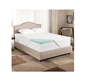 Novaform Gel Memory Foam 3 Inch Mattress Topper-Twin Size