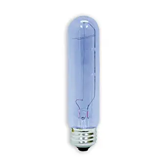 GE 48707-5 40-Watt Reveal Tubular T10 Light Bulb, 5-Pack