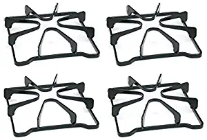 Range Kleen -7600 Square Gas Grate for Whirlpool - 4 Pack