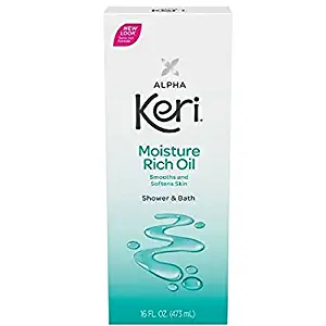 Alpha Keri Shower & Bath Moisture Rich Oil 16 oz (Pack Of 2)