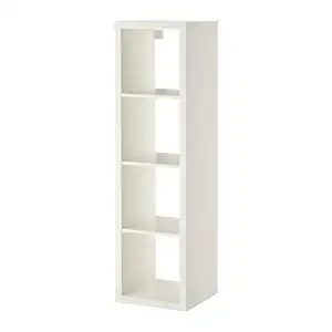 IKEA Bookcase, White 22210.201126.818, 15 3/4x11x79 1/2 "