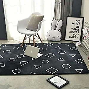 Carpet Carpet for Bedroom Black Rug for Living Room Tappeto Alfombra Tapis Dywan Tapis Salon Tapete para Sala Chambre Rectangle Carpets