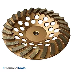 Grinding Wheels for Concrete and Masonry Available from 4 to 7 Inches - 7" Diameter 24 Turbo Diamond Segments 5/8"-11 Arbor