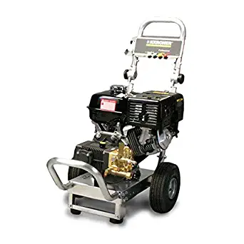 Karcher HD 3.0/30 P AL Cold Water Pressure Washer, Honda Engine, 3,000 psi, 3 GPM, 270 cc, Black/Chrome/Gold