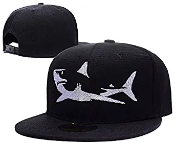 RHXING Shark Logo Embroidery Adjustable Hat Beanie Knitted Cap / Snapback Hats / Baseball Caps / Visor