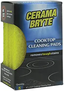 Cerama Bryte Cooktop Cleaning Pads, Removes Tough Stains - 5 Pk.