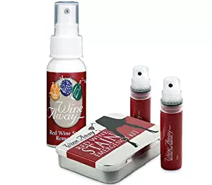 Wine Away 2oz Natural Stain Remover + Emergency Kit - Bundled Travel Kit