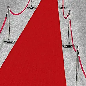 Amscan 15ft Hollywood Party Decoration Fabric Red Carpet Floor Runner