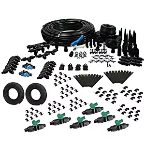 Deluxe Drip Irrigation Kit for Raised Bed Gardening