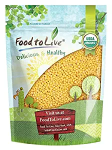 Organic Hulled Millet, 3 Pounds — Whole Grain Seeds, Non-GMO, Kosher, Raw, Bulk, Product of the USA