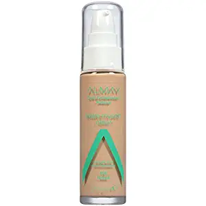 Almay Clear Complexion Makeup, Hypoallergenic, Cruelty Free, Fragrance Free, Dermatologist Tested Foundation, 1oz