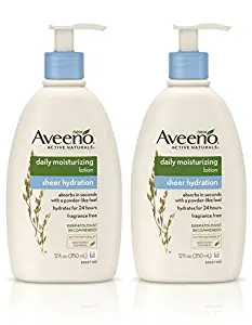 Aveeno Sheer Hydration Lo Size 12z Aveeno Sheer Hydration Lotion 12z