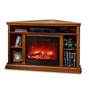 Real Flame Churchill Electric Fireplace, Oak