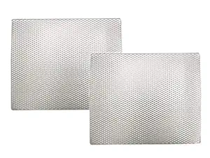 Range Kleen Silver Counter/Table Protector Mat - 14 x 17 Inches - 2 Pack