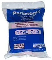 Panasonic Bag Paper Type C-13 5pk 3900 MC-CG-301 CG-301