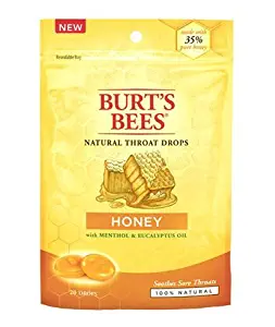 BURTS BEES THROAT DROPS HONEY 20EA