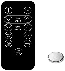 Replacement for Kenmore Air Conditioner Remote Control 5304476181 253.35005 253.35008 253.35010 253.35012 253.70051 253.70051010 253.70051011 253.700510110 253.70051012 253.70051013 with Battery